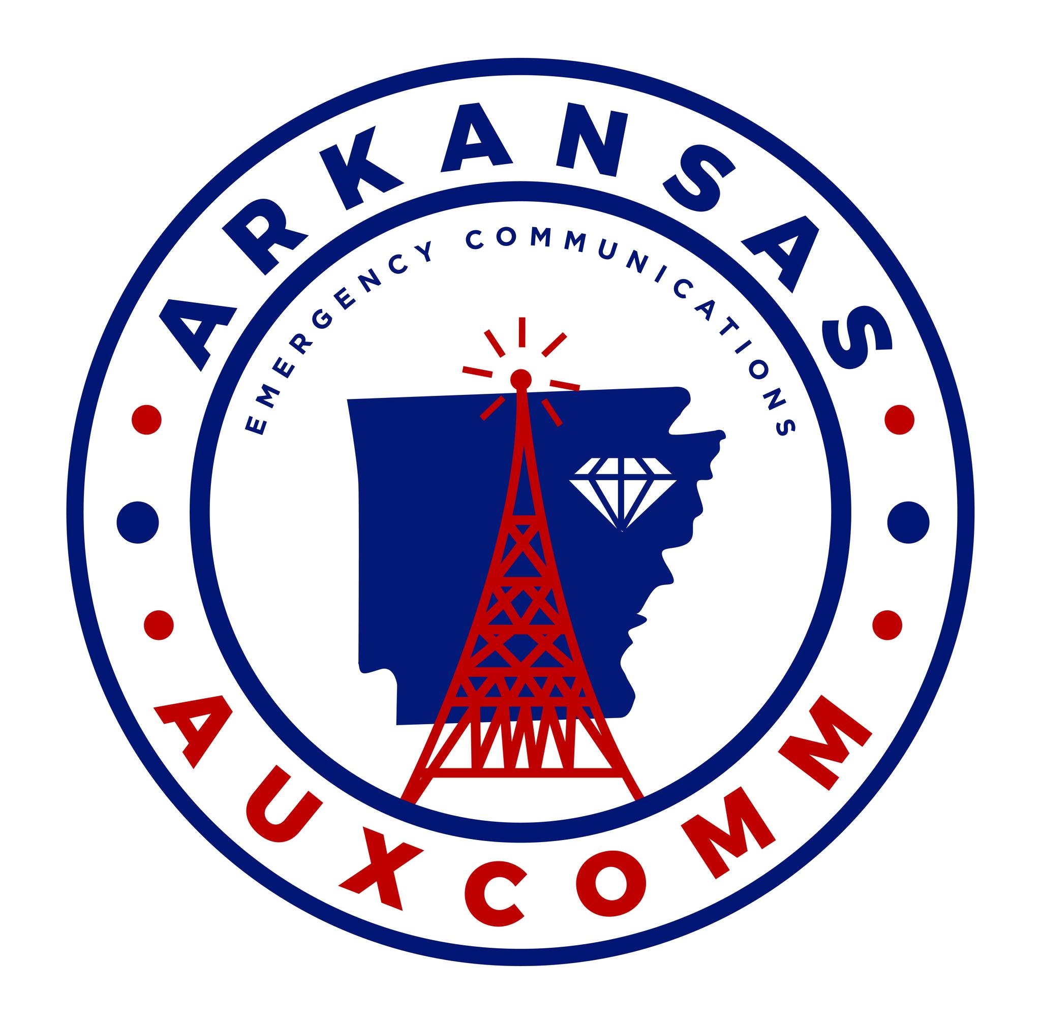 Arkansas Auxcomm logo